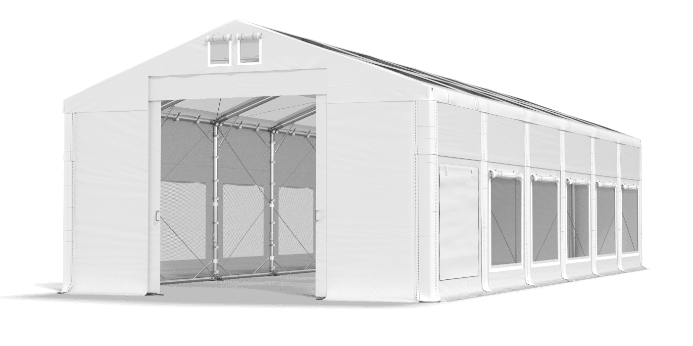 Brána stanu otevřena