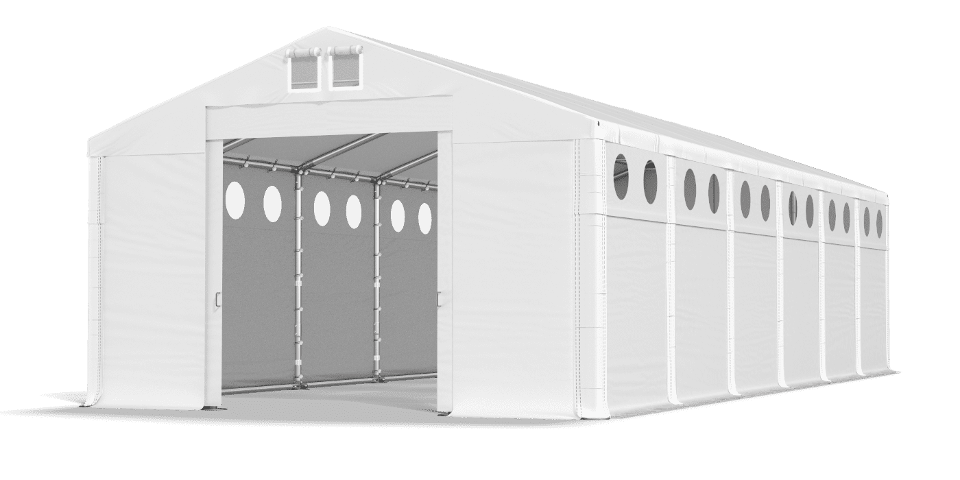 Brána stanu otevřena