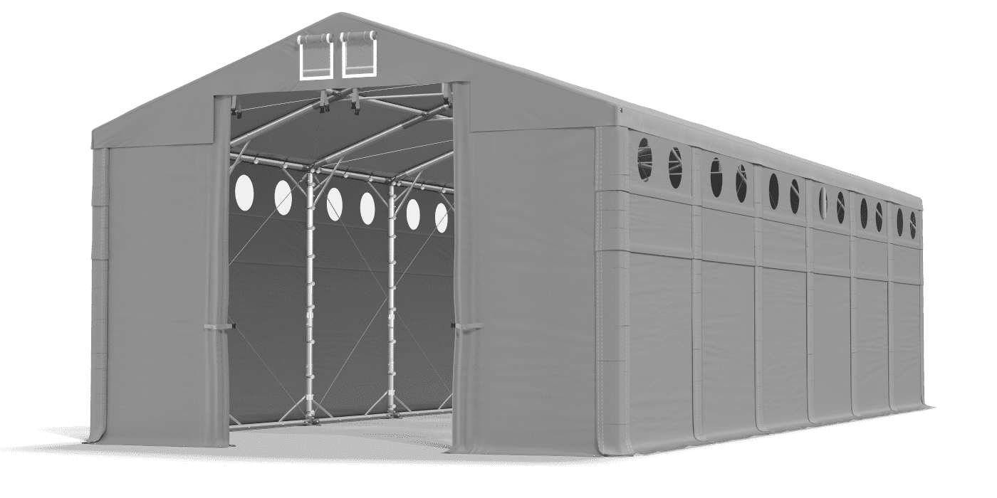 Brána stanu otevřena