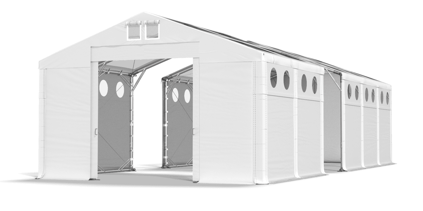 Brána stanu otevřena