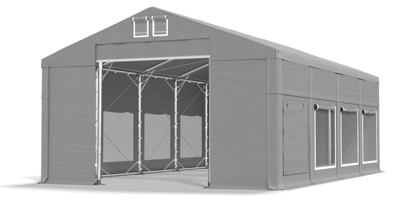 Brána stanu otevřena