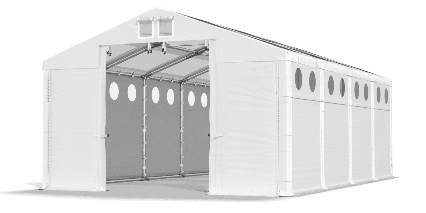 Brána stanu otevřena