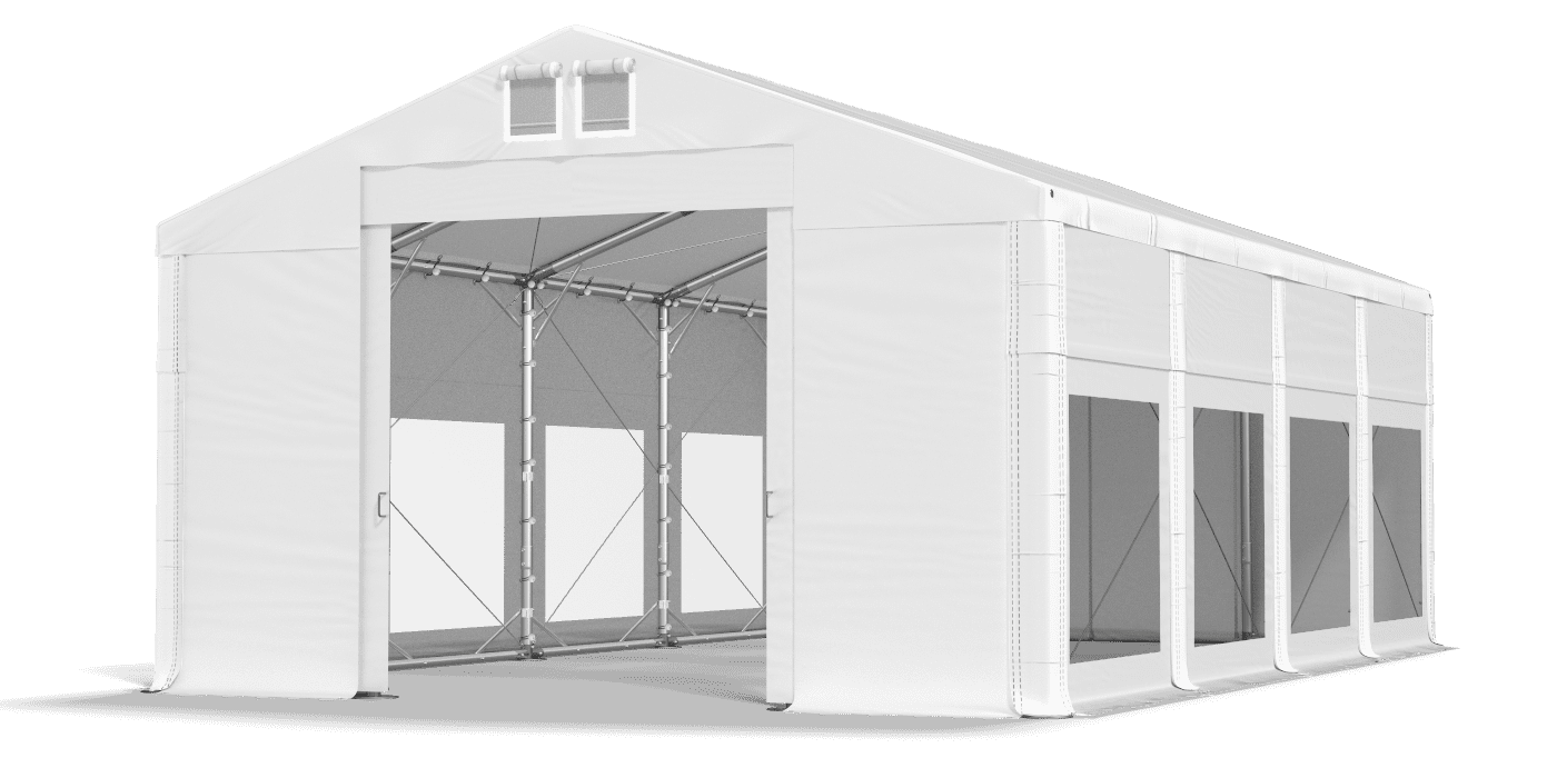 Brána stanu otevřena