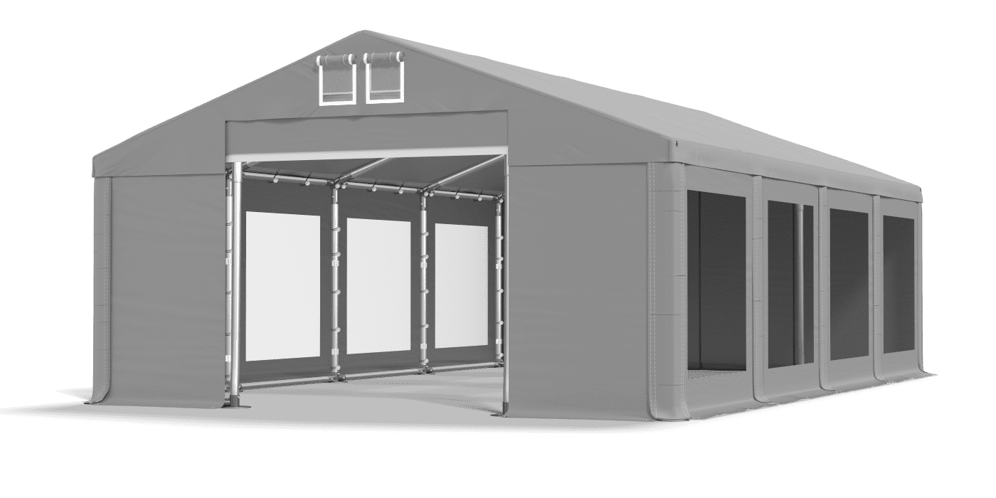 Brána stanu otevřena