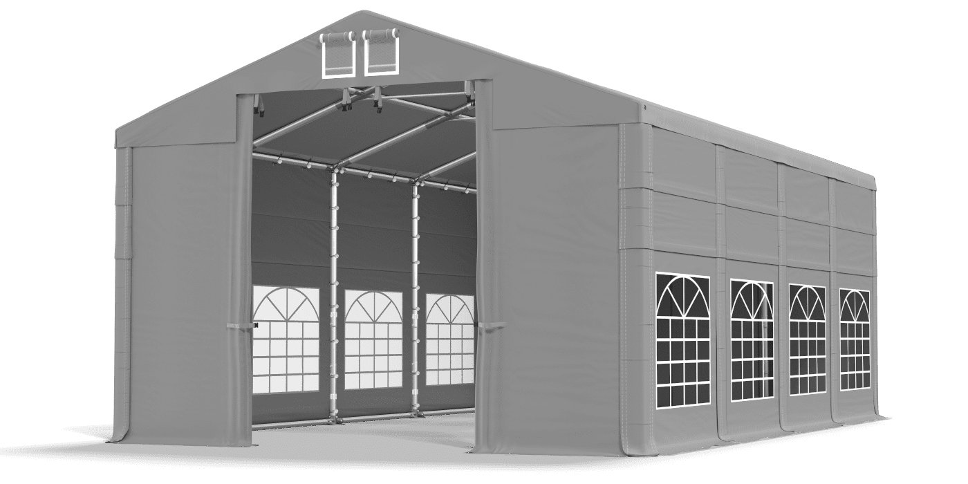 Brána stanu otevřena