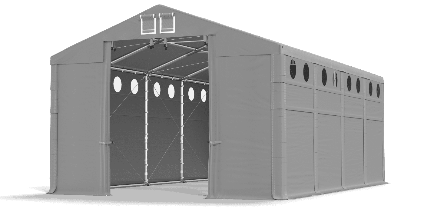 Brána stanu otevřena