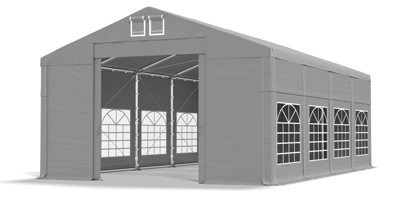 Brána stanu otevřena