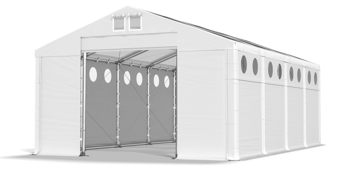 Brána stanu otevřena