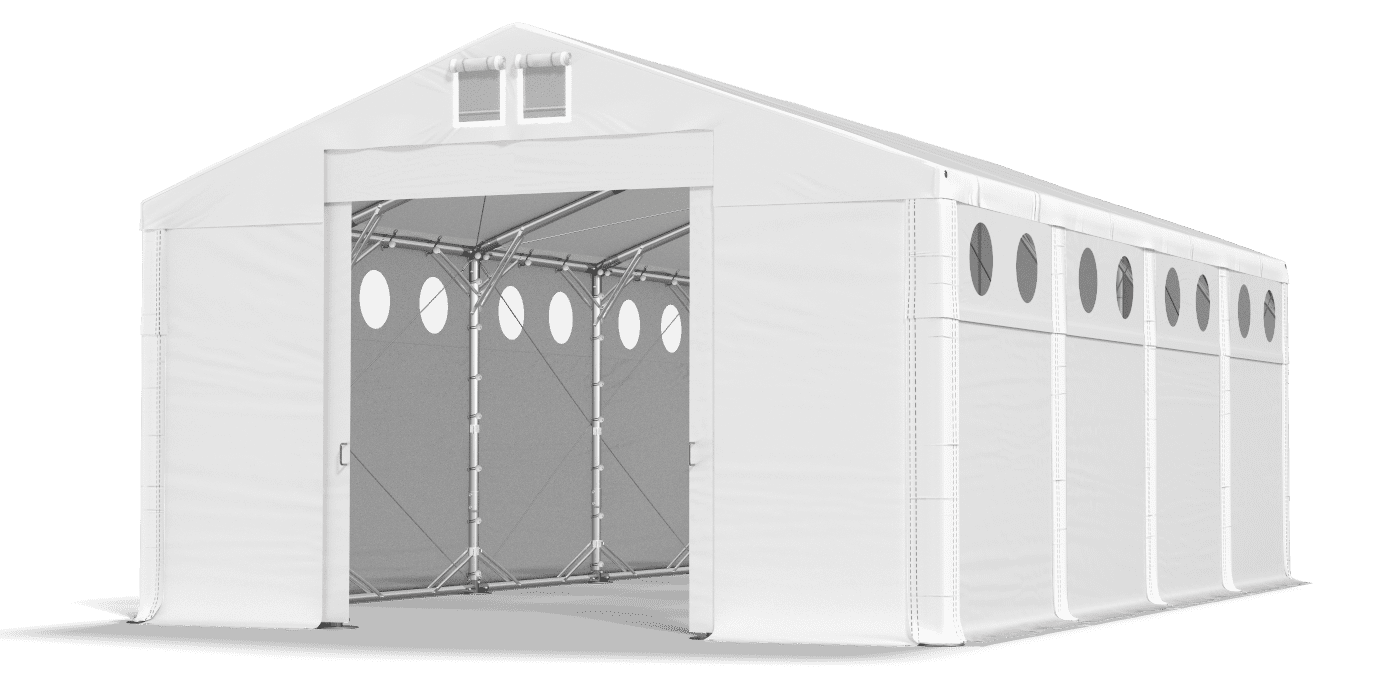 Brána stanu otevřena