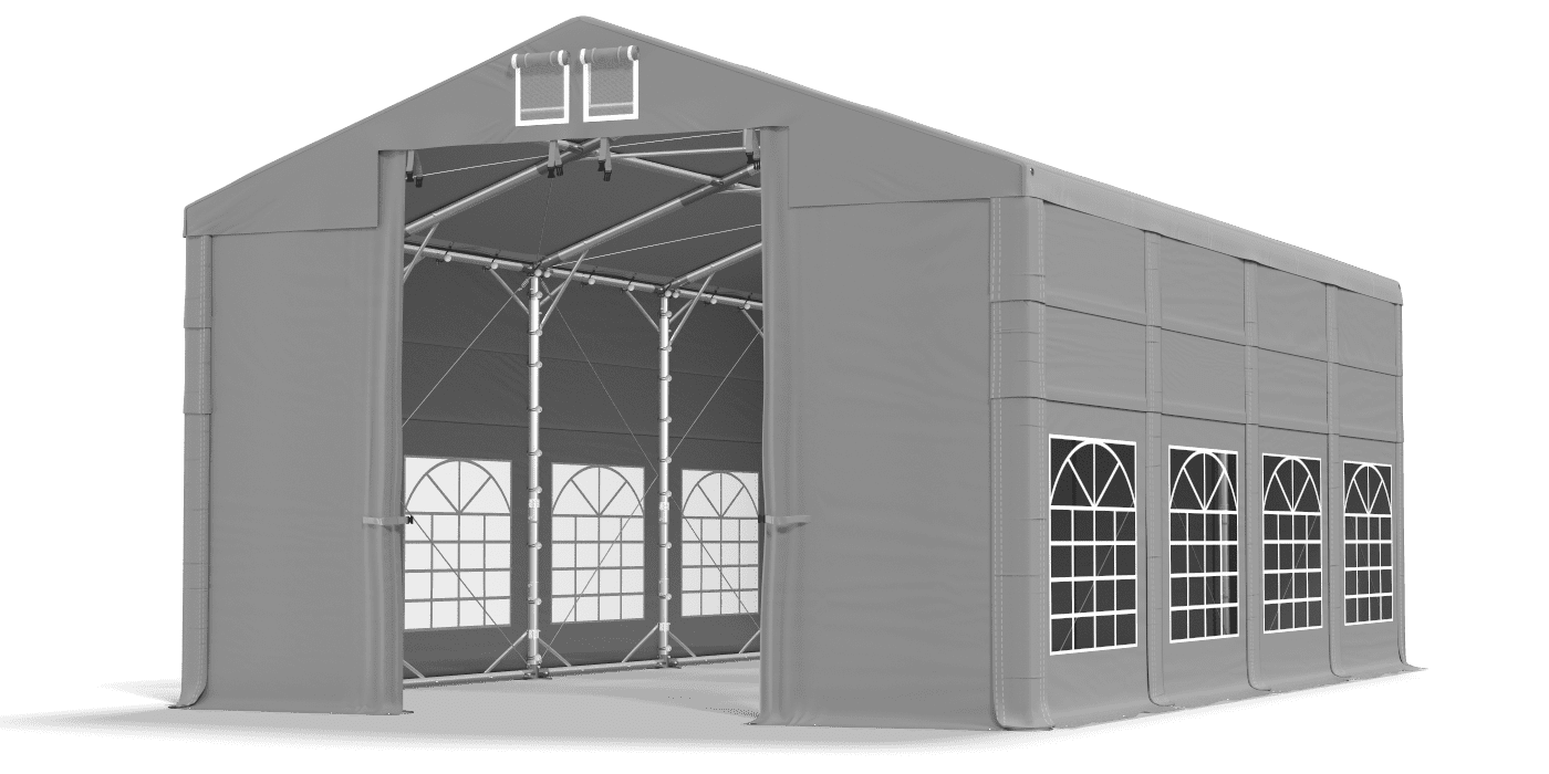 Brána stanu otevřena