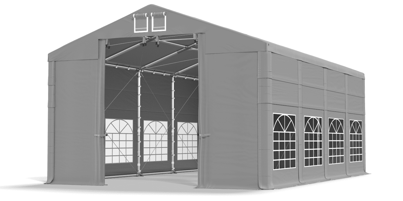 Brána stanu otevřena