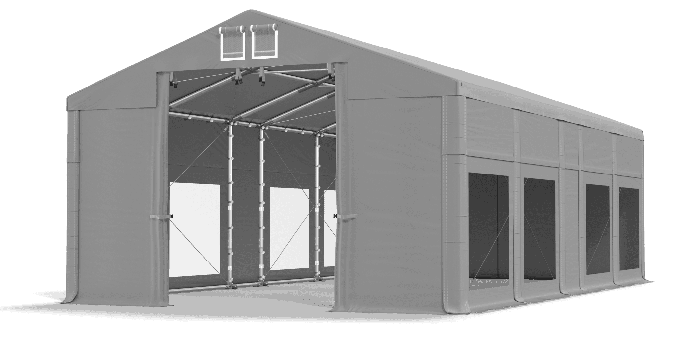 Brána stanu otevřena