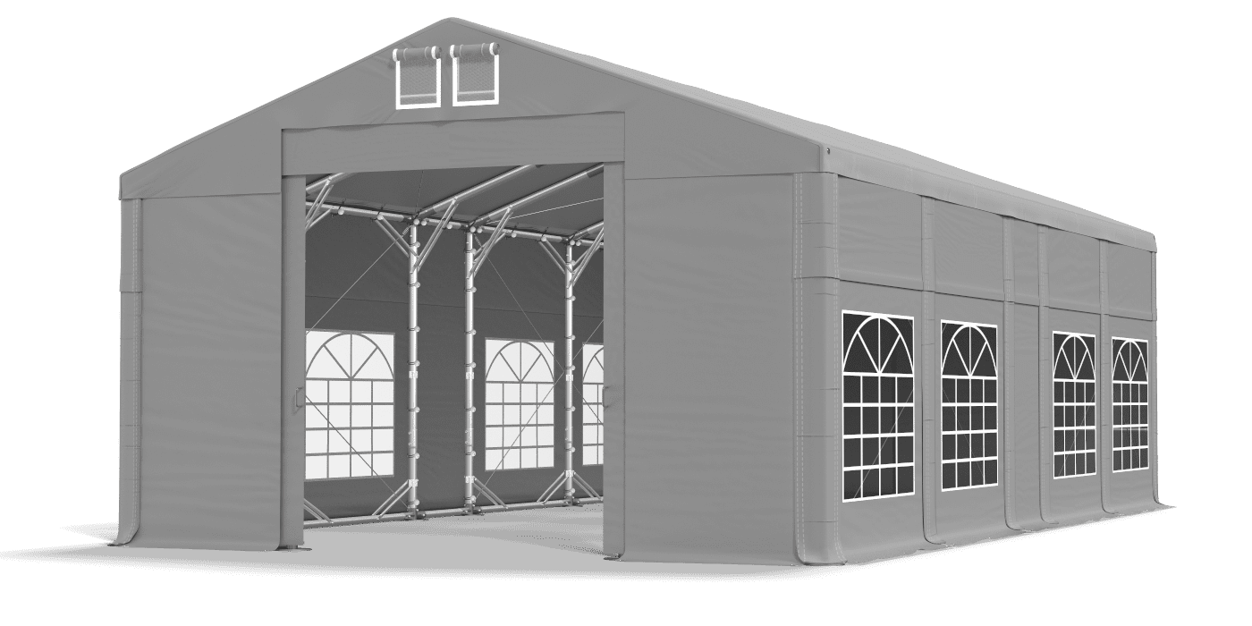 Brána stanu otevřena