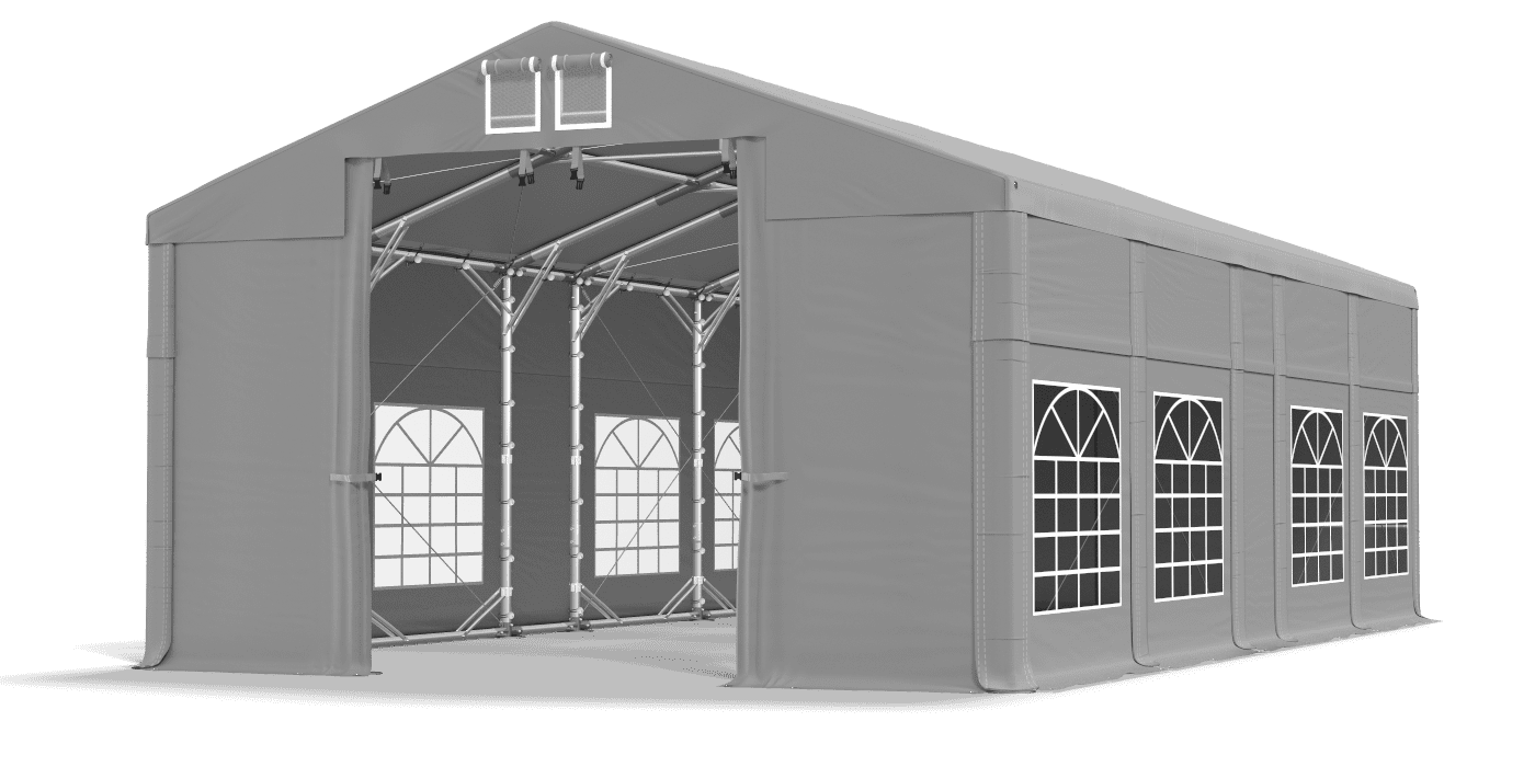 Brána stanu otevřena