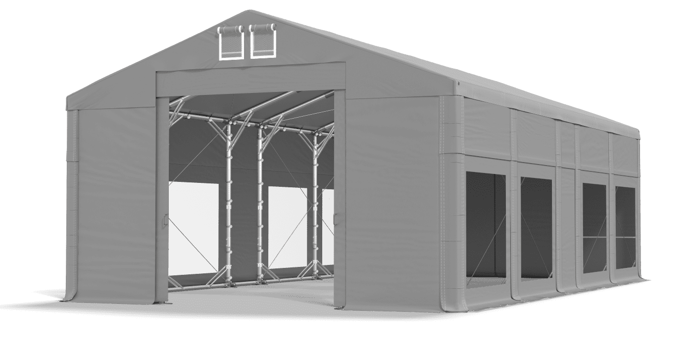 Brána stanu otevřena