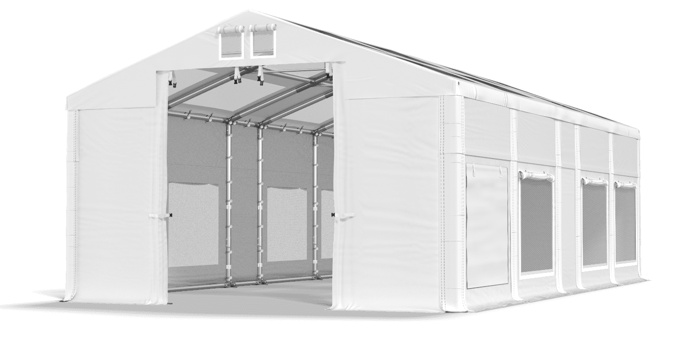 Brána stanu otevřena