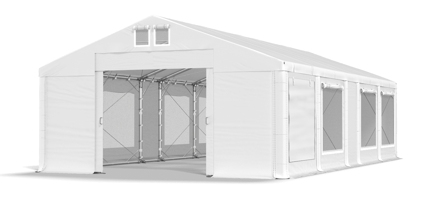 Brána stanu otevřena