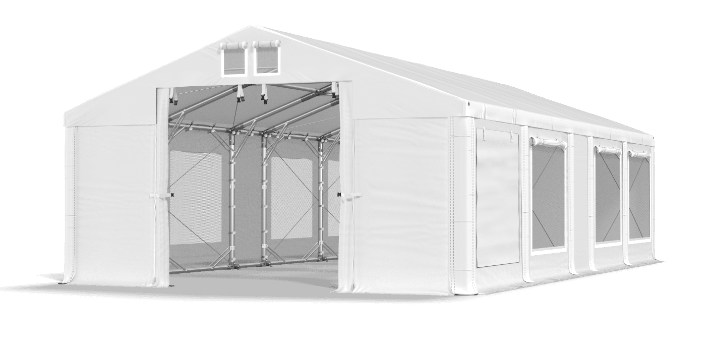 Brána stanu otevřena