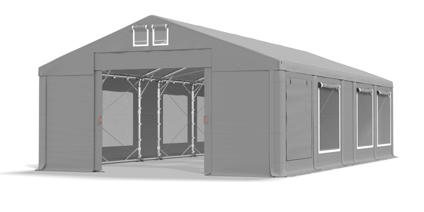 Brána stanu otevřena