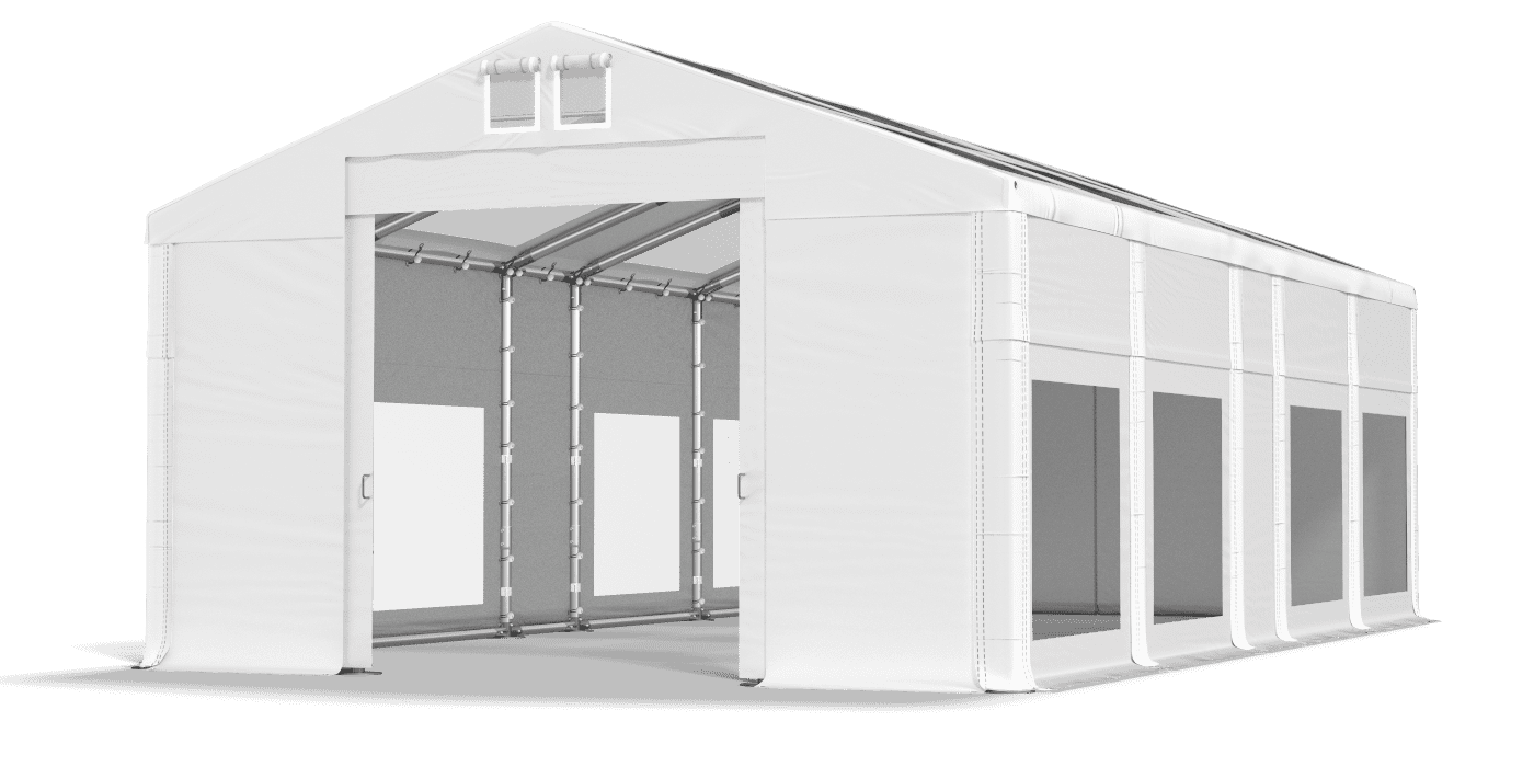 Brána stanu otevřena