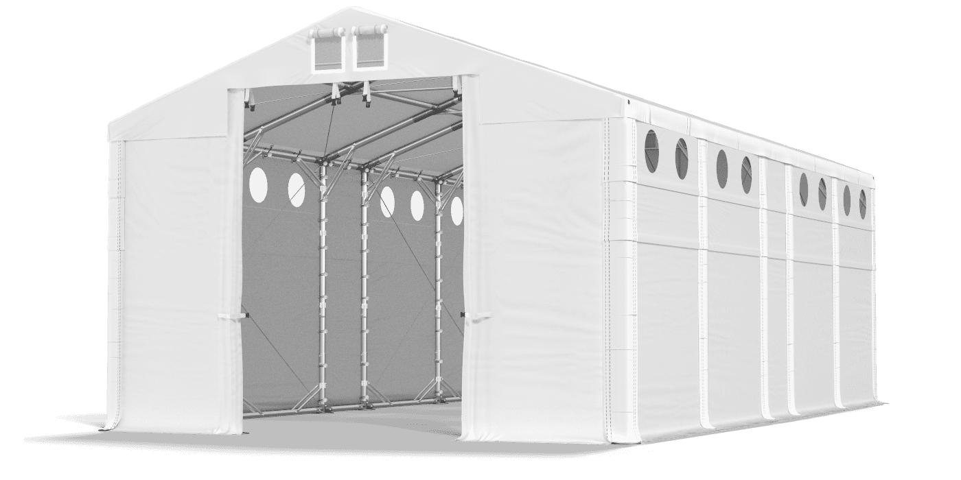 Brána stanu otevřena