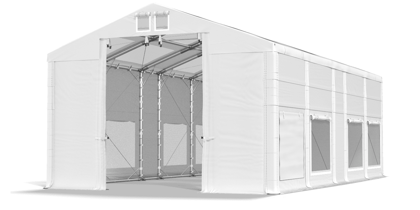 Brána stanu otevřena