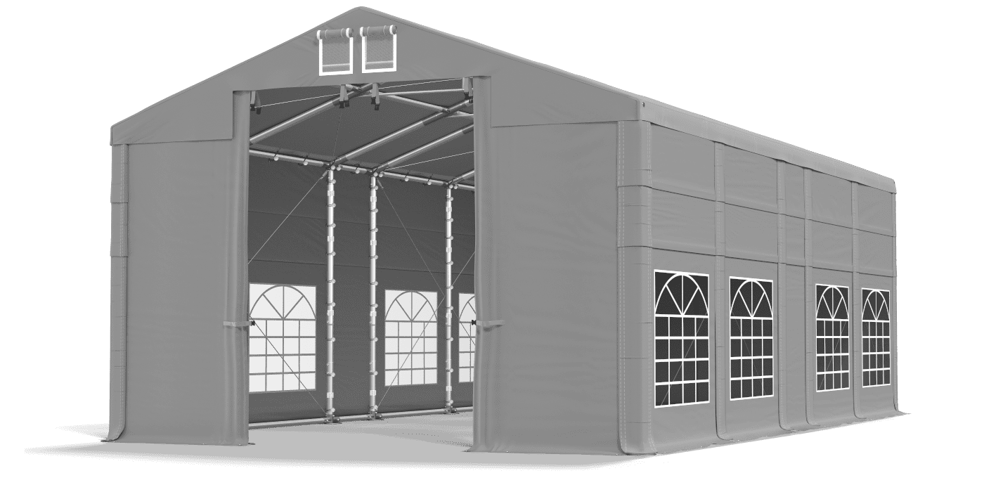 Brána stanu otevřena